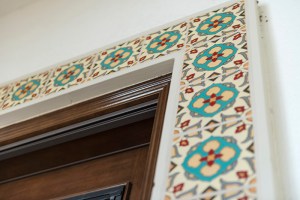 Tile Door Detail